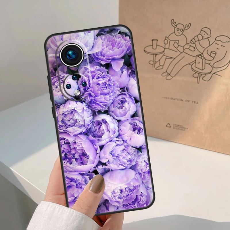Цветы Лавандовых Пионов Чехол Для Honor Magic 8 7 6 5 Pro Для Honor X9d X9c X9b X9a X8c X8b Win 200 400 50 70 90 Lite