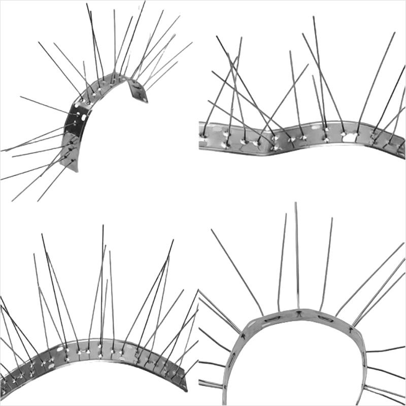 1 комплект из нержавеющей стали шипы для защиты от голубей шипы для защиты от птиц шипы для защиты от голубей и отпугиватель птиц отпугиватель голубей