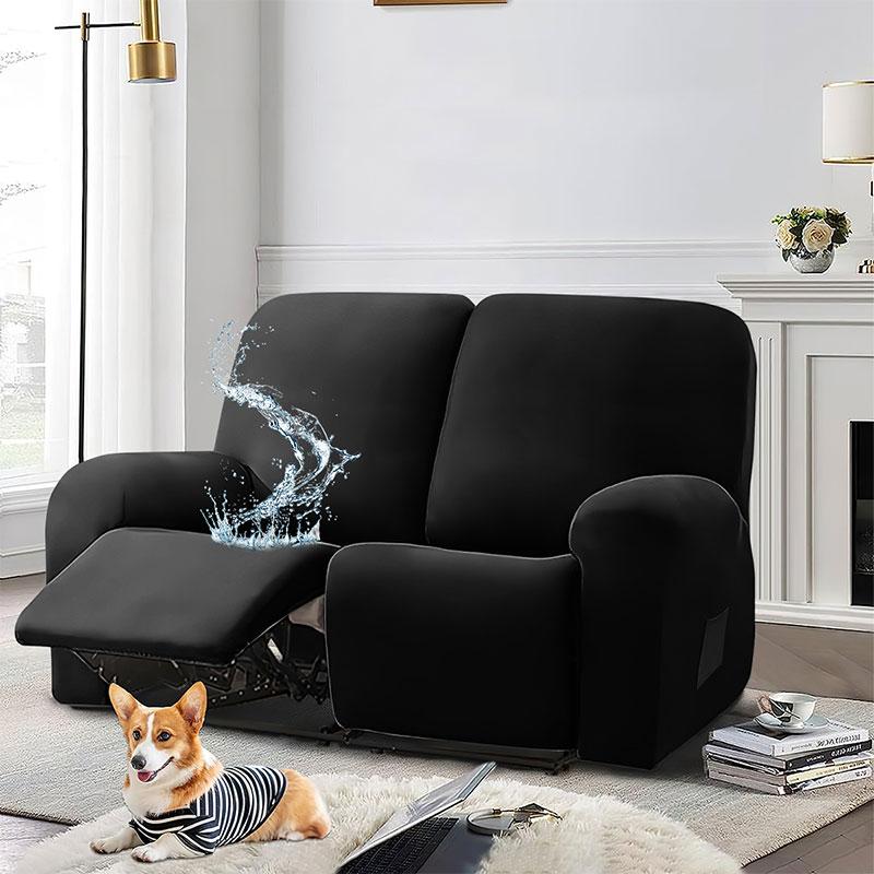 Waterproof Recliner Sofa Cover for Living Room Anti-Dust Non-Slip Stretch Reclining Chair Cover Lazy Boy Relax Armchair Slipcove