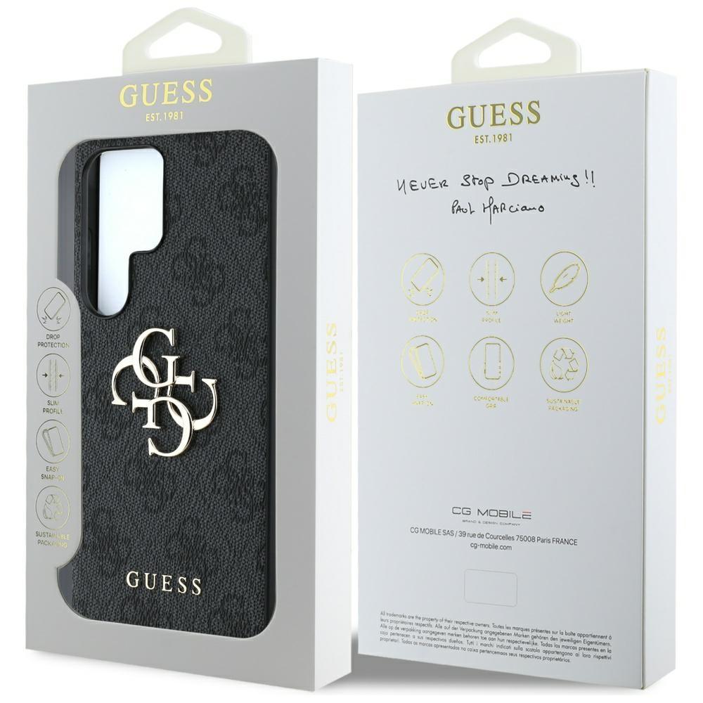 Etui Do Samsung Galaxy S25 Ultra Guess Big 4G Logo Classic Czarne