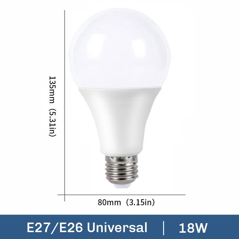 10pcs 110V LED Bulb Lamps E26 E27 E14 120V 3W 6W 9W 12W 15W 18W 20W Lampada Bombilla Table Light Lighting Living Room