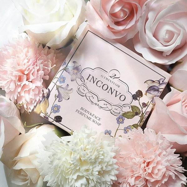 O2ENIONE Inconvo Body Face Soap 85g, 1 piece