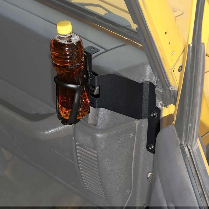 Car Central Console Water Cup Mobile Phone Stand Bracket Fit For Jeep Wrangler TJ 1997-2006 Car Interior Accessories