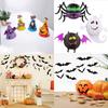 Набор наклеек летучих мышей на Хэллоуин 12 штук ПВХ наклеек летучих мышей для декора бара, KTV и дома с привидениями
