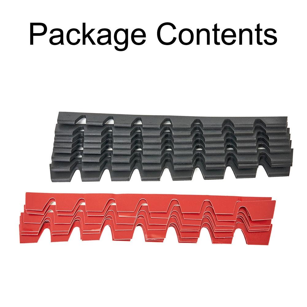 Protector Skid Plate Guard Kit Rubber Scrape 35*2.8cm Accessories