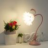 Retro Atmosphere Desk Lamp Pastoral Country LED Desk Lamp Green Bedside Lamp  House Lighting