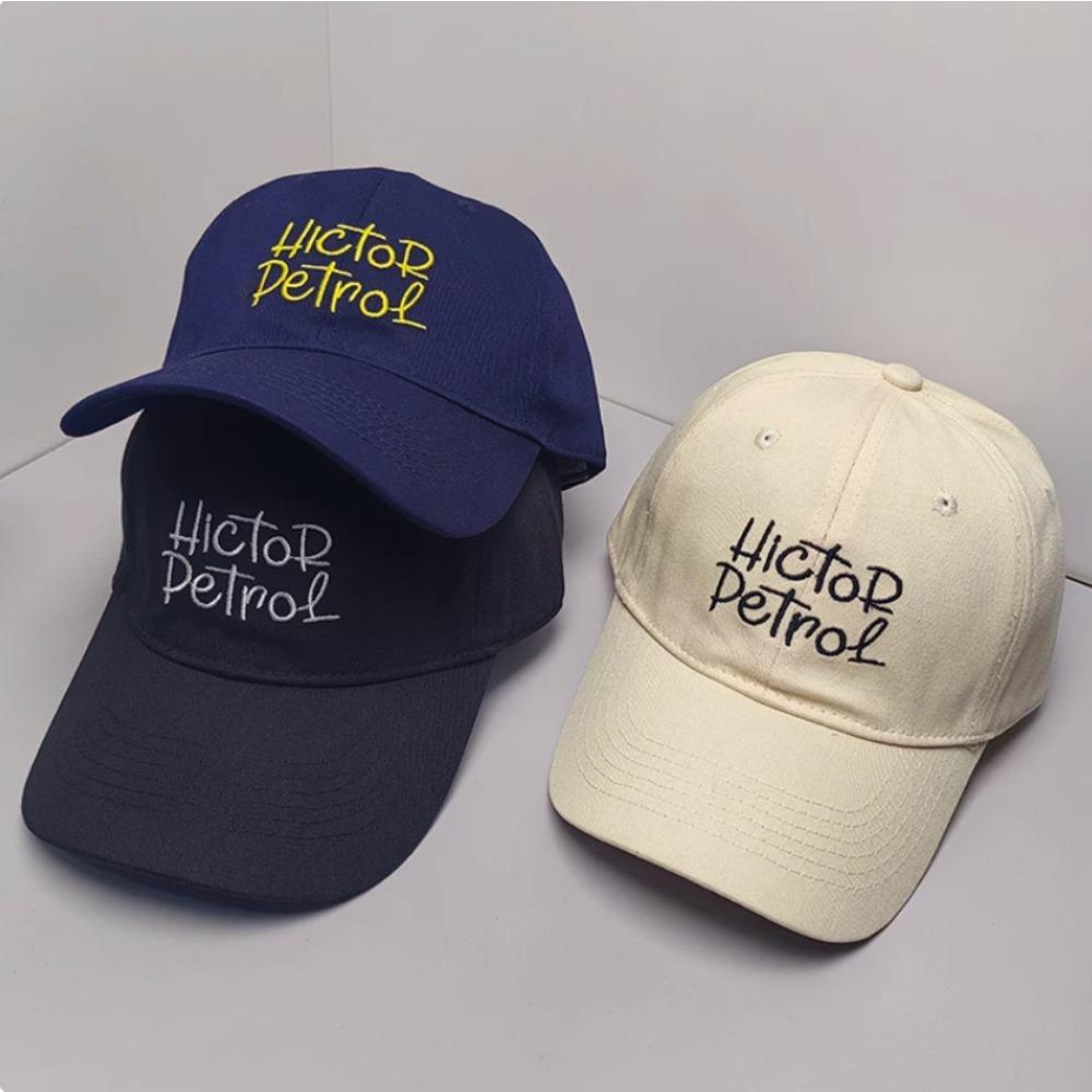 Бейсболка Hictor с вышивкой букв, Мягкий козырек, Повседневная кепка для мужчин и женщин, Весенняя, Ежедневная, Уличная, Модная, Головной убор