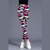 Fashion Women Camouflage Printing Yoga Leggings Girl Slim Cropped Trousers High Elasticity Skinny Casual Legging Pants