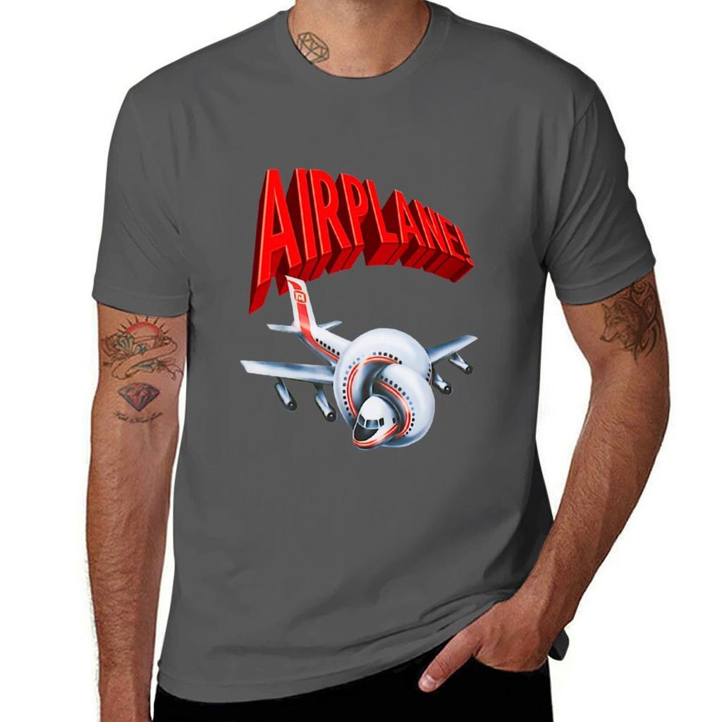 Airplane! Movie Classic T-Shirt t shirts for man graphic tees t shirt for man t shirts for man pack cotton T-Shirt