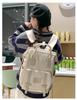 Stylish Mommy Bag: Hand-held Baby & Mother Backpack for Light Travel