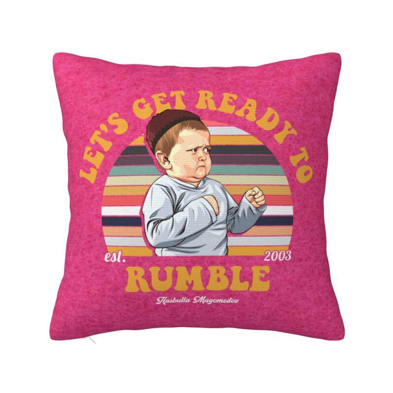 Custom Nordic Style King Hasbulla Cushion Cover 40x40cm Polyester Throw Pillow for Car Square Pillowcase Bedroom Decoration
