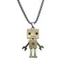 Necklace Hip-hop Robot Titanium Steel Personality Trend Men's Couple Pendant