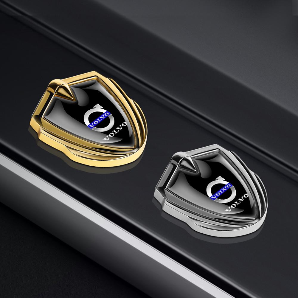 3D Металлическая Стайлинг Автомобиля Боковое Окно Кузов Защитный Эмблема Декоративная Наклейка Для Volvo R Design T6 AWD C30 C40 C50 C70 S40 S60 S70 S80