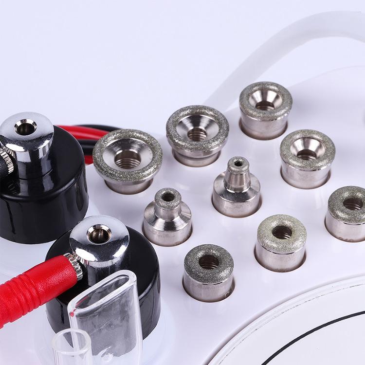 Diamond Micro-Sculpting Facial Device: Oxygen Spray, Hydration & Microdermabrasion for Blackhead Removal & Rejuvenation.