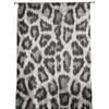 Animal Skin Texture Leopard Tulle Sheer Window Curtains for Living Room Kitchen Children Bedroom Voile Hanging Curtain