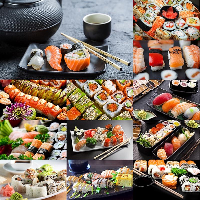 Японский Ресторан Тема Декоративная Живопись Суши Декоративный Плакат Холст Картина Плакат Украшения Подарки