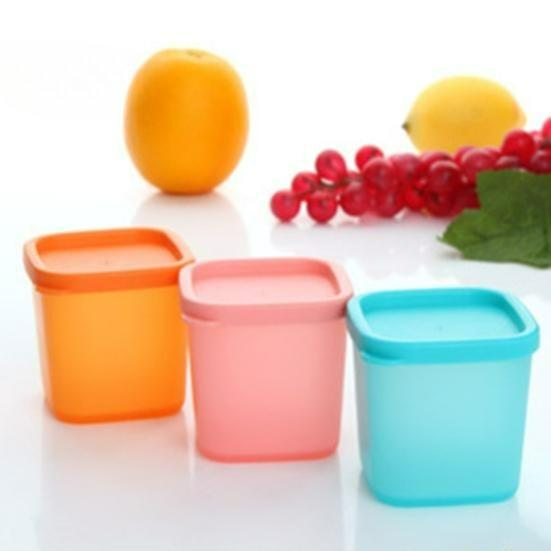 Мини-контейнер для пищевых продуктов объемом 230 мл с герметичной крышкой, пищевой холодильник, безопасный для духовки, многофункциональный ящик для хранения свежести, держатель для кухонных принадлежностей