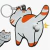 Rotatable Pull Play Egg Dog Keychain Pull Play Jewelry Keychain  Girl Boy Gift