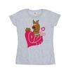 Scooby Doo Womens/Ladies Love Heart T-Shirt