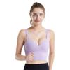Women's Invisible 3D Seamless Deep V Big U-back Yoga Sports Tank Top One Piece High-strength Shockproof Anti-sagging Underwear