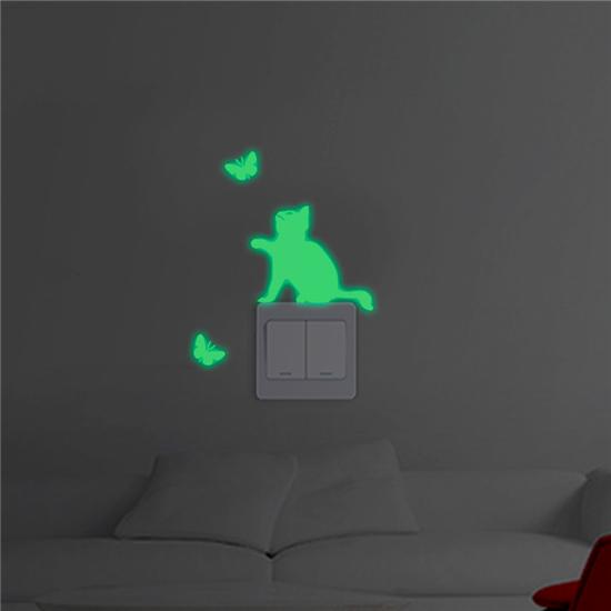 Новые креативные светящиеся в темноте флуоресцентные наклейки