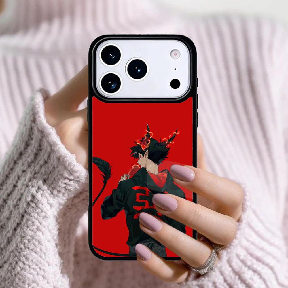 Чехол для телефона с аниме-принтом 'Злой Плохой Парень' Для Apple iPhone 17 Air 16E 15 14 Plus 13 12 11 Pro Max Mini Funda Cover