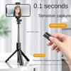 Phone Tripod and Selfie Stick Retractable Phone Tripod Stand Compatible with IOS Android Phone Selfie Stick