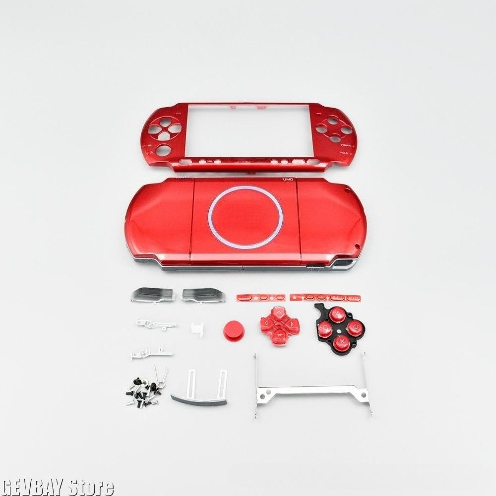 Full Housing Shell Replacement Kit for Psp 3000 – Faceplate & Repair Parts Compatible with 09g Motherboard (gaming Edition)