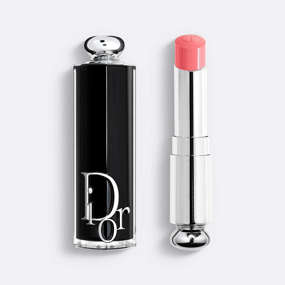Dior Лак-стик Addict 362 Pink Smile 3,2 г Помада для губ с высоким блеском, увлажняющая, полупрозрачная розовая