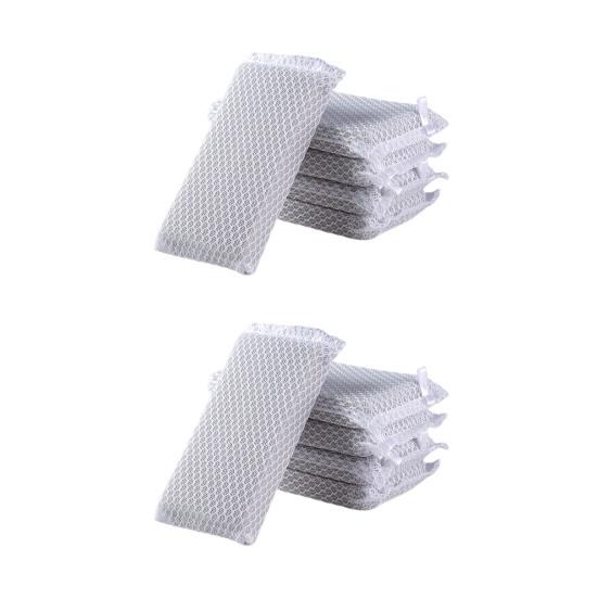 5/10 шт. Чистящая губка Уникальная сетчатая поверхность Сильная дезактивация Легкая губка для мытья посуды