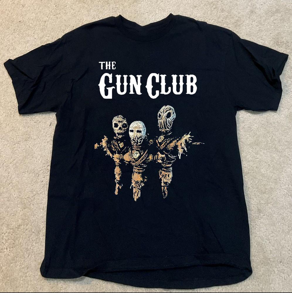 ФУТБОЛКА UNISEX ЧЕРНАЯ THE GUN CLUB BAND ВСЕ РАЗМЕРЫ