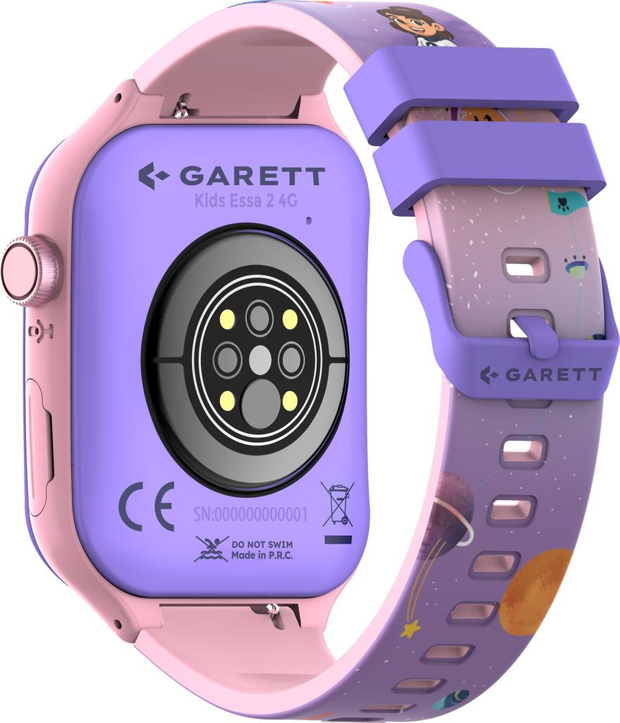 Garett Kids Essa 2 AI 4G Pink Smartwatch for Children (ESSA_2_PINK)