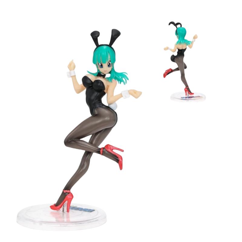 12 Style Anime Dragon Ball Z Kawaii Girls Action Figures Bulma Launch Chichi Android 18 Majin Buu Figurine Model Collectible Toy