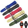 Аксессуары для ремешка часов подходят для Casio Watch W-218h / F-108 AE1200 / 1000 / 1300, смоляные силиконовые ремешки для часов 18 мм
