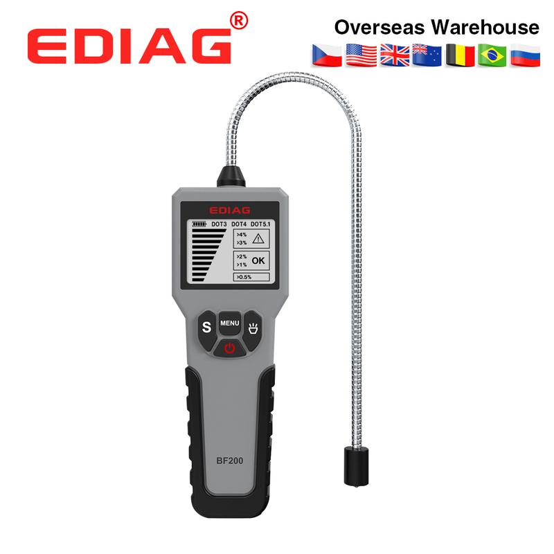 EDiag BF 200 Brake Fluid Tester Car Brake Fluid Digital Tester BF200 Suitable for Determining Brake Fluid bf 100 direct Sell
