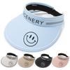Sun Protection Hat For Women Summer Outdoor Wide Brim Breathable Cotton Polyester Beach Hat