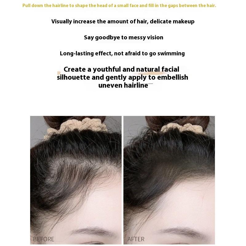 Тени для волос Пудра Заполняет тонкие волосы Уход за волосами Переиздание Чехол Водостойкий Ретушь Не Легко Обесцвечивать в течение длительного времени