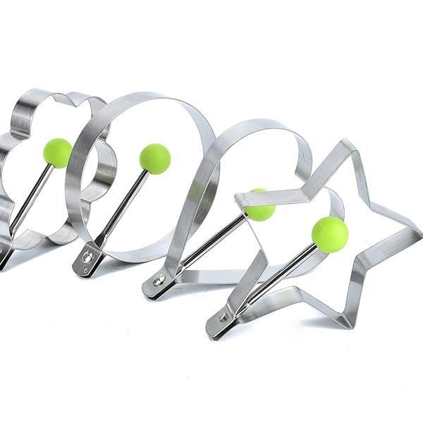 Форма для яиц из нержавеющей стали 304, форма для жареных яиц, божественный инструмент, модель для жареных яиц, машина для жареных яиц