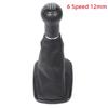 Для Volkswagen VW 1999-2004 Golf 4 IV MK4 GTI R32 Bora Jetta 5/6-ступенчатая 12мм / 23мм Автомобильная ручка переключения передач Рычаг переключения передач Чехол-гетра