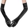 55cm Long Section Satin High Elasticity Solid Halloween Sexy Pole Dance Evening Dress Etiquette Accessories Drive Cosplay Gloves