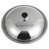 Kitchen Gadget Cooking Tool Pot Cover Anti Oil Splashing Stainless Steel Lid Griddle