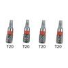 Screwdriver Bit 25mm 4Pc Hex Shank Screw Driver Bit