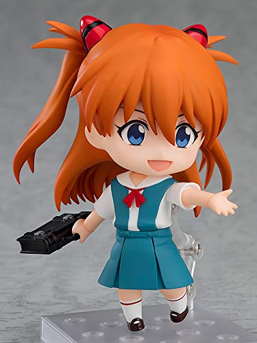 Nendoroid Evangelion Новая Театральная Версия Шикинами Аска Лэнгли Раскрашенная Подвижная Фигурка Не Масштабная ABS&PVC