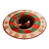3D Special-shaped Christmas Tree Base Mat Imitation Cashmere Bedroom Door Mat  Home Decor