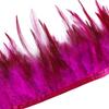 Dyeing Rooster Feathers Trim 4-6Inch Chicken Feather Fringe Ribbon for Clothing Accessories Wedding Decoration Plumas for Crafts