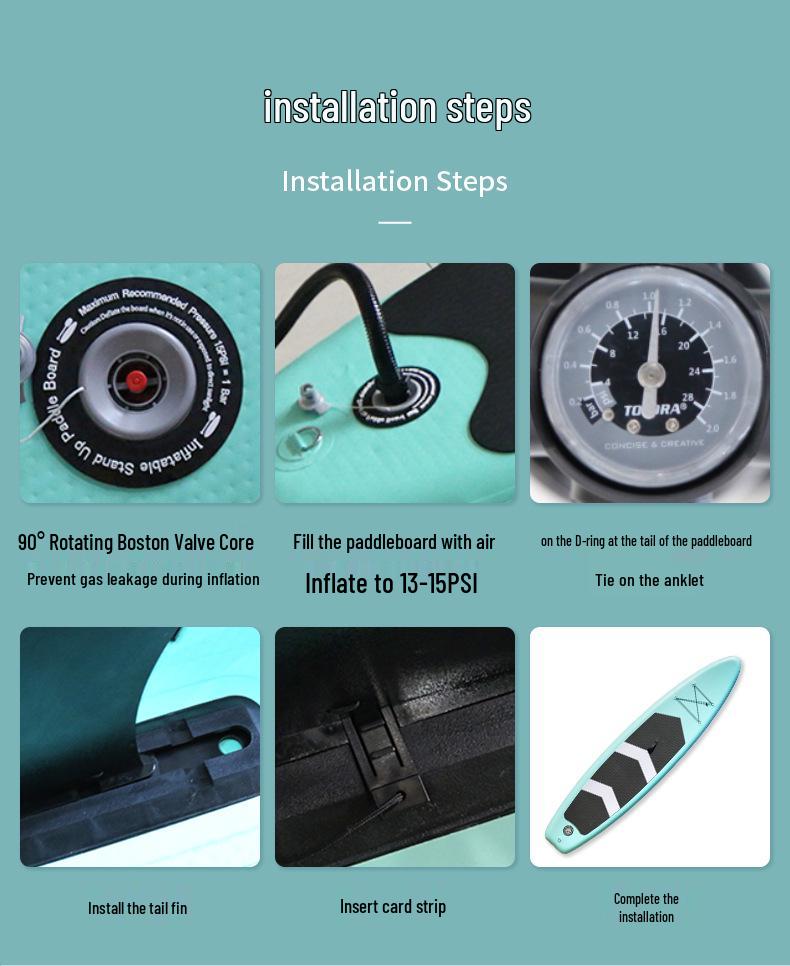 Надувная гоночная доска SUP 3,2 метра для взрослых