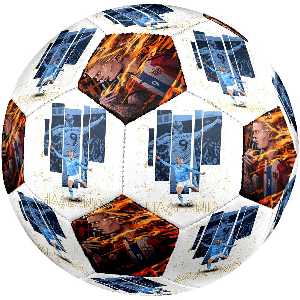 Haaland Manchester City Haaland Size 5 Soccer Football Machine Sewn Indooroutdoor Training And Matches Perfect Gift For Sports Enthusiasts