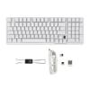 Mechanical Keyboard 3 Mode 98 Keys Linear Action Switch RGB Wireless 2.4G Bluetooth 3.0 5.0 Type C