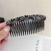 20 Teeth Full Rhinestone Broken Hairpin Hair Comb Hairpins Women Shiny Elegant Combs Hair Clips Fashion Hair Styling Accessories
