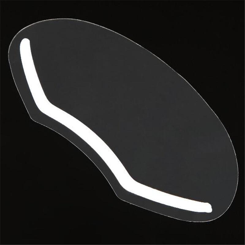 10 шт., парикмахерская, парикмахерская, краска для волос, лак для волос, защита для лица, глаз, защитная маска для лица, прозрачная наклейка на челку, волосы